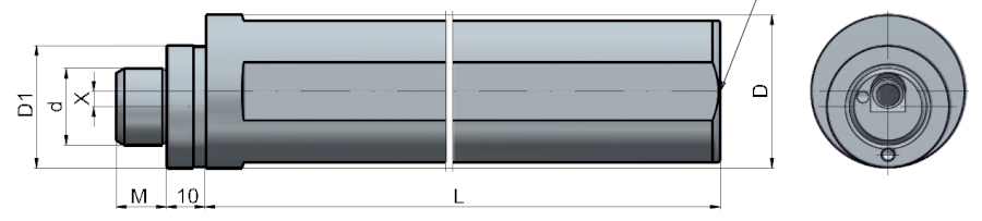 A40-K32 300 držák vyvrtávacích nožů